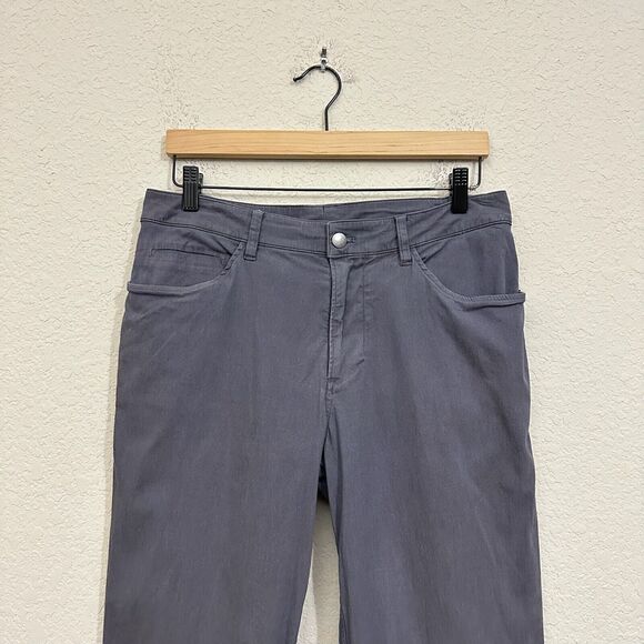 LULULEMON M's ABC Classic-Fit 5 Pocket Pant Warpstreme in Washed Grey - Picture 2 of 14